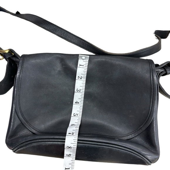 VINTAGE COACH FLETCHER black Bag 4150 Crossbody Black - Picture 10 of 12